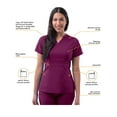 thumbnail image 2 of Adar Pro Scrubs For Women - Tailored Peplum Scrub Top, 2 of 5