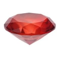 thumbnail image 1 of 1 pieza de diamantes artificiales de cristal de 60 mm, adorno decorativo para boda, hogar, despedida de soltera (transparente), 1 of 7