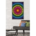 thumbnail image 2 of Delyth Angharad - Rainbow Mandalas Wall Poster, 22.375" x 34" Framed, 2 of 6