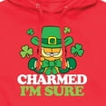 thumbnail image 3 of Garfield - Charmed I'm Sure - Men's Pullover Hooded Fleece Sweatshirt, 3 of 5