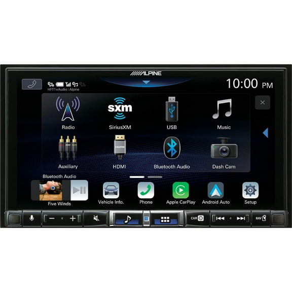 Alpine iLX-507 7" Digital Multimedia Receiver HD Display & Hi-Res Audio Playback