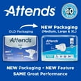 thumbnail image 4 of Attends Advanced Adult Incontinence Brief XL Heavy Absorbency Contoured, DDC40, Severe, 60 Ct, 4 of 10