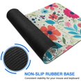 thumbnail image 6 of Long Mouse Pads for Desk,Pioneer Flower Floral Print Pattern Desk Mats on Top Of Desks, Desk Mouse Pad Extra Large with 3mm Non-Slip Base and Stitched Edge for Gaming,Office,Work,Home 31.5"x15.7", 6 of 6