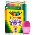 thumbnail image 1 of Lápices de colores The Mega Deals 36 colores con sacapuntas, 1 of 6