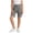 Gray, variant on ZOYOEN Girls Denim Shorts with Pockets- Summer Elastic Waist Casual Baggy Kids Bermuda Shorts Blue Size 6