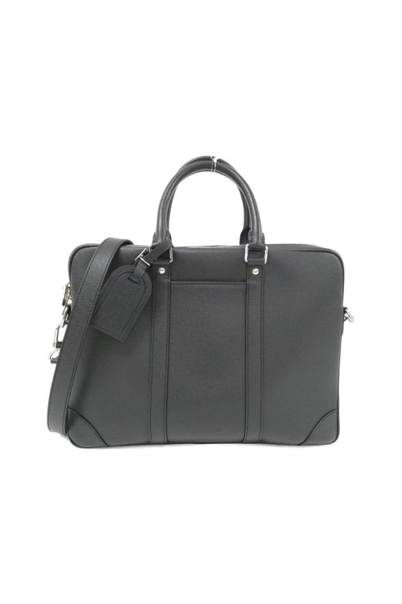 Pre-Owned Louis Vuitton Taiga Porte Documents Voyage M30925 Handbag