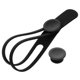 thumbnail image 1 of Correa para amarrar paraguas para almacenamiento de paraguas Paquetes de cables de silicona reutilizables para organizar y asegurar cables Negro Diseño flexible y duradero, 1 of 7
