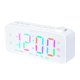 thumbnail image 4 of Reloj Despertador Digital perfecl Mesa Brillo Atenuador blanco, 4 of 8