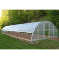 thumbnail image 1 of Agfabric 5.5Mil Plastic Covering Clear Polyethylene Greenhouse Film UV Resistant for Grow Tunnel and Garden Hoop, Plant Cover&Frost Blanket for Season Extension, 12x50ft, 1 of 7
