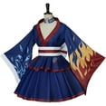 thumbnail image 2 of Anime Inspired Asui Tsuyu Dress Women Todoroki Lolita Robe Japanese Style Fashion, 2 of 7