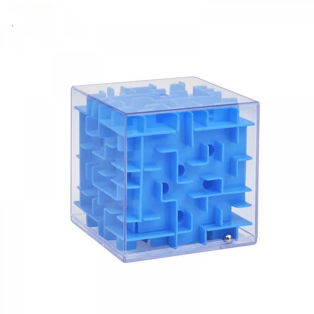 Cubo Labirinto 3D - Gioco Rompicapo Per Adulti E Ragazzi, Sviluppo Logica, Antistress