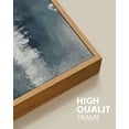 thumbnail image 4 of SHENIFY Blue and Grey Abstract Wall Art Modern Minimalist Painting Decor Graffiti Artwork for Home Wall Decor 11x14in3pcs Natural Framed, 4 of 5