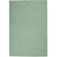 thumbnail image 3 of Nourison Positano Indoor/Outdoor Modern Solid Blue/Green 4' x 6' Area Rug, 3 of 10