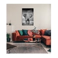 thumbnail image 3 of DECORARTS - Approaching Elephant Wild Animal Wall Art Giclee Prints on Acid Free Cotton Canvas Stretched Safari Art Wall Decor Ready to Hang. Size 36x24 in, 3 of 7
