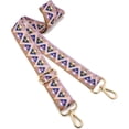 thumbnail image 2 of LAICAIW Grand Bandoulière, Sangle de Sac à Main Réglable Style Guitare avec Boucle Dorée Remplacement Tissé pour Sacs à Main (3,8 cm) Couleur31, 2 of 5