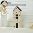 thumbnail image 4 of Buzzy Bees Saltbox House with Bee Trails MDF Wall Sign 10x4.5x1, 4 of 4