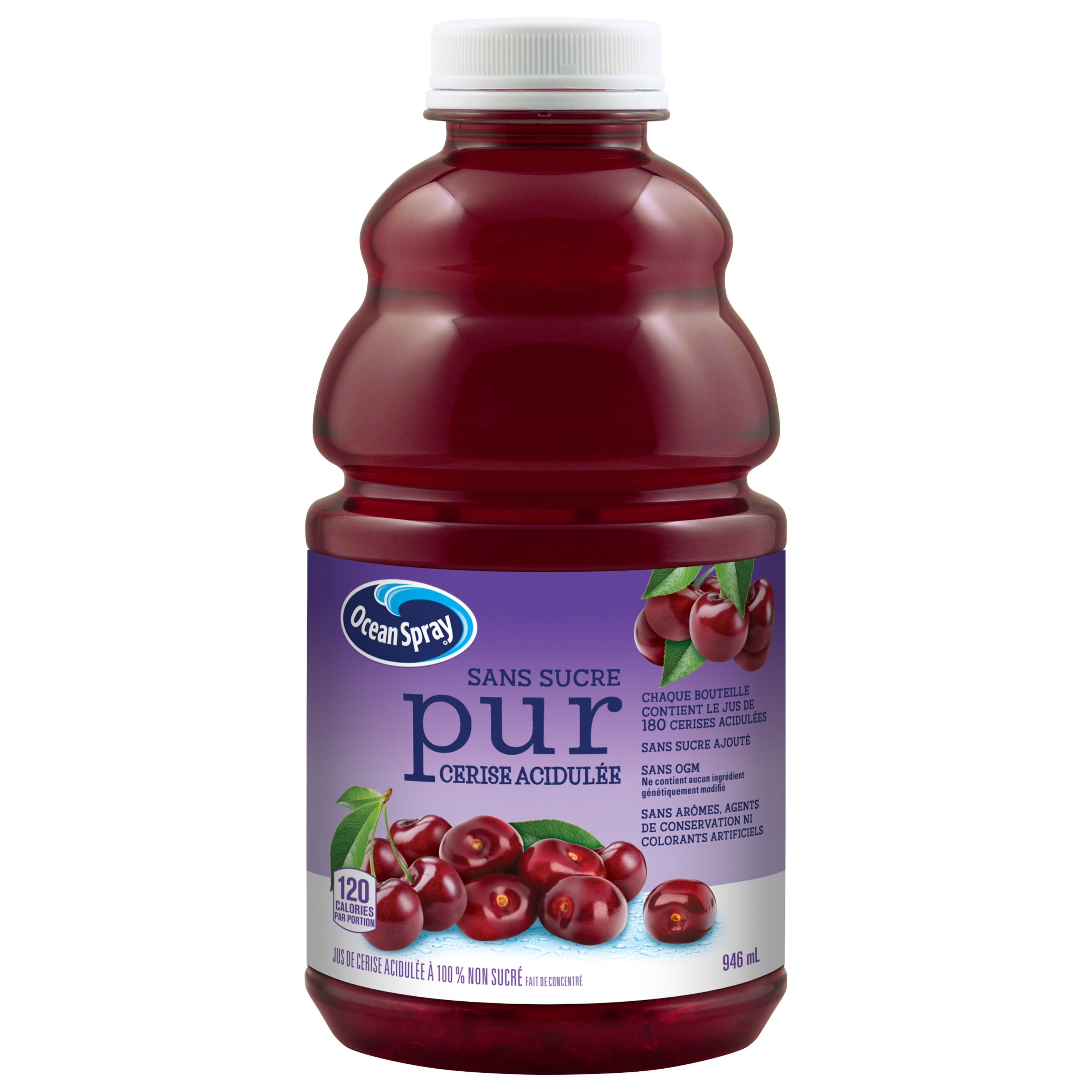Ocean Spray Pure Tart Cherry, Ocean Spray Pure Tart Cherry 946ml