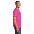 thumbnail image 4 of Gildan Short Sleeve T-Shirt for Men - M Size | 100 Heavy Cotton Crew Neck Tee, Heliconia, 5.3 oz, 4 of 6
