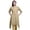 Pale Orange, variant on Bimba Orange Tribal Leaves Asymmetric Kurta Indian Tunic Tops For Women Printed Indian Clothing X-Large