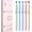 Aurora, variant on Zenith Zs12 Star Traveler Pens, Zennyth Zs12 Startraveler Aurora Accent Gel Ink Pen, Zenith Zs12 Startraveler Gel Ink Pen, Fine Point, Dry Quickly, Soft Grip Reduce Hand Fatigue(5pcs Gradient color)