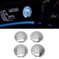 thumbnail image 4 of 4Pcs 3 Color Door Midrange Speaker Covers Door Speaker Audio Player Cover Trim Ambient Light Replacement For  C GLC E-Class, 4 of 7