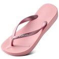 thumbnail image 4 of Yougu Slip Resistant Women's Thick-Sole Thong Sandals Pink US 5-6, 4 of 7