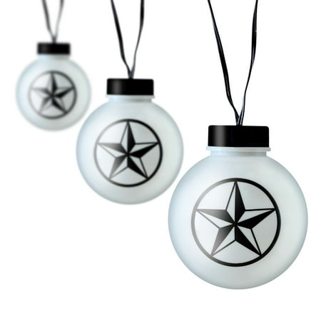 Meilo 12ft Texas Star String Lights 6 Large Globes 3 Diameter Meilo 12ft Texas Star String Lights 6 Large Globes 3 Diameter G25 Warm White Led For Rv Patio Courtyards Weddings Décor