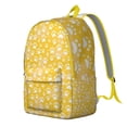 thumbnail image 2 of Yellow Dog Paw Footprint Backpack for School,Cute School Bag,Schoolbag with Adjustable Shoulder Straps & Padded Back,15.7"x11.8"x5.5", 2 of 5