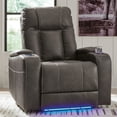 thumbnail image 2 of Signature Design by Ashley Feazada Gray Power Recliner, 2 of 20