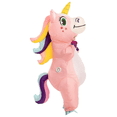thumbnail image 5 of Disfraz Inflable De Unicornio T-rex De Fiesta Belug Rosa, 5 of 5