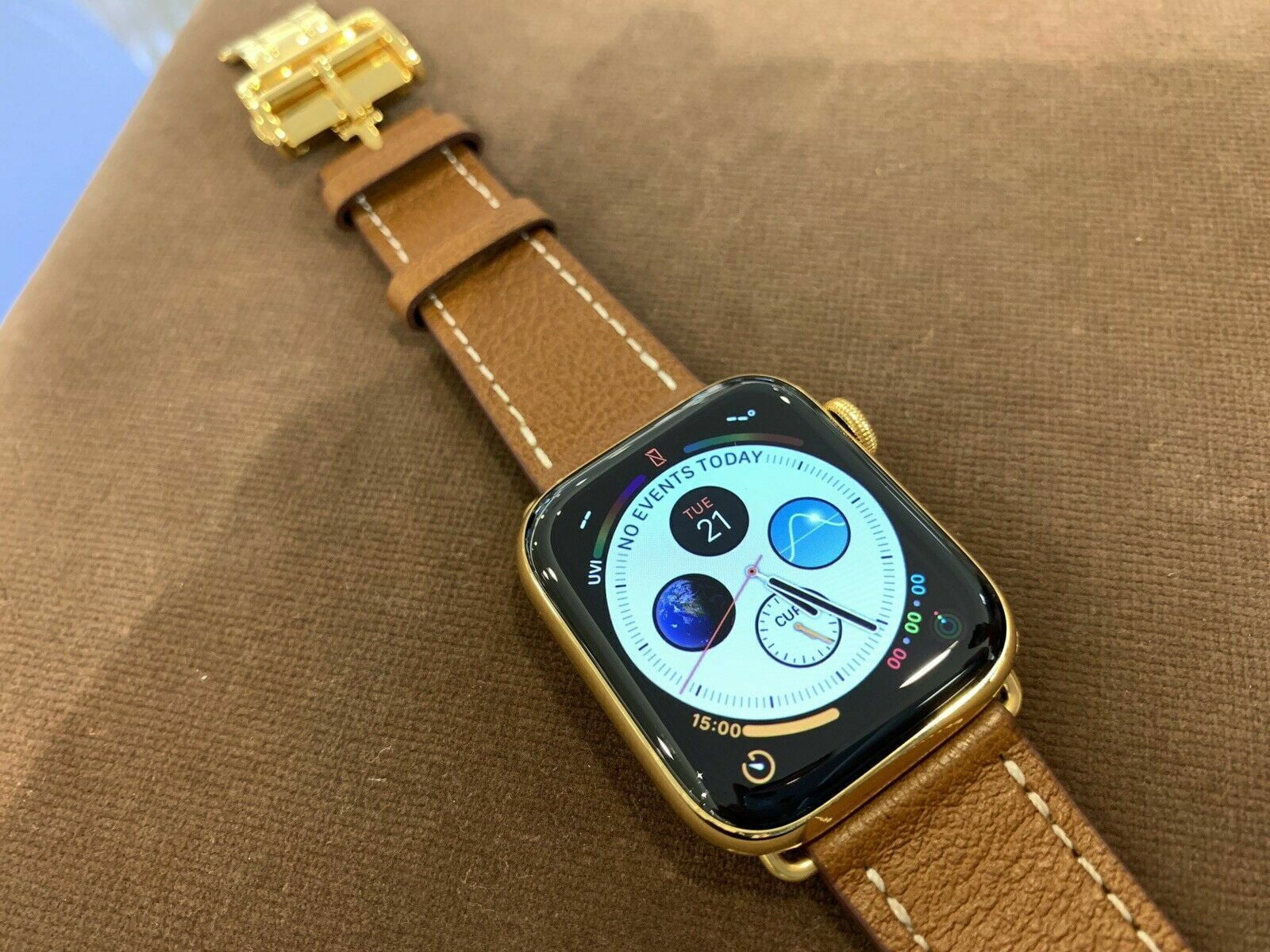 45mm iWatch Series Custom 24K Gold Plated Cambodia Ubuy
