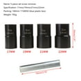 thumbnail image 3 of 5Pcs Locking Lug Nut Set | SAE & Metric Wheel Lock Removal Kit for Removing Locking Spline Star Hex, 3 of 8