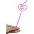 thumbnail image 5 of Paquete de 25 pajitas para fiestas con forma de corazón, pajitas para beber, accesorios novedosos para fiestas, 5 of 5