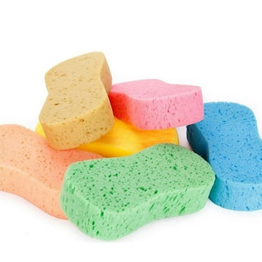 HFLWYWD Car Wash Sponges Multi-Purpose Automotive Cleaners, 5 Packs