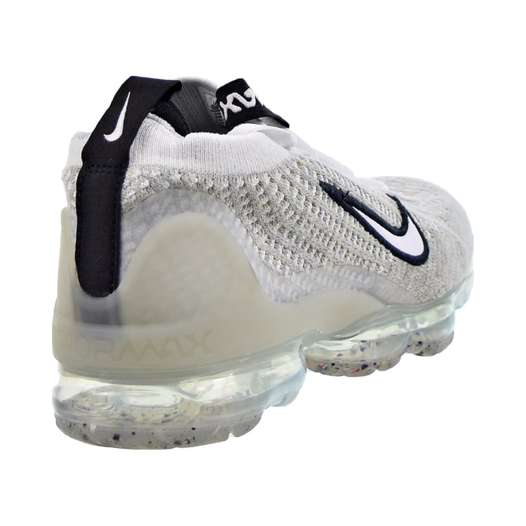 Nike Vapormax Flyknit White Boys Kids Unisex Sneakers‎ DB1550-100 Size 7Y Nike Air VaporMax 2021 FK DB1550-100 Kids White Black  main image 4