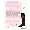 thumbnail image 7 of MeMoi  Tassel Cotton Knee High Socks - Girls - Female, 2, Black, 7 of 7
