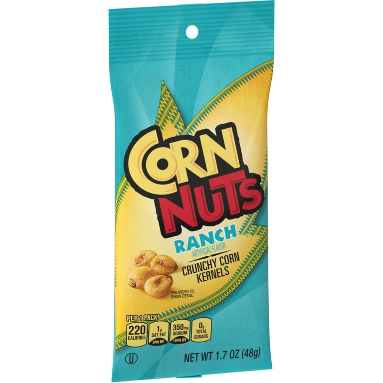 Corn Nuts Ranch Crunchy Corn Kernels, 1.7 oz Pack - Walmart.com
