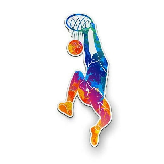 Basketball Player - 5.5" Magnet for Car Locker Refrigerator