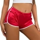 thumbnail image 1 of Pantalones cortos sexy para mujer Retro de cintura alta para yoga y gimnasio - Lados a rayas, cintura elástica, tallas S-XXL, 1 of 6