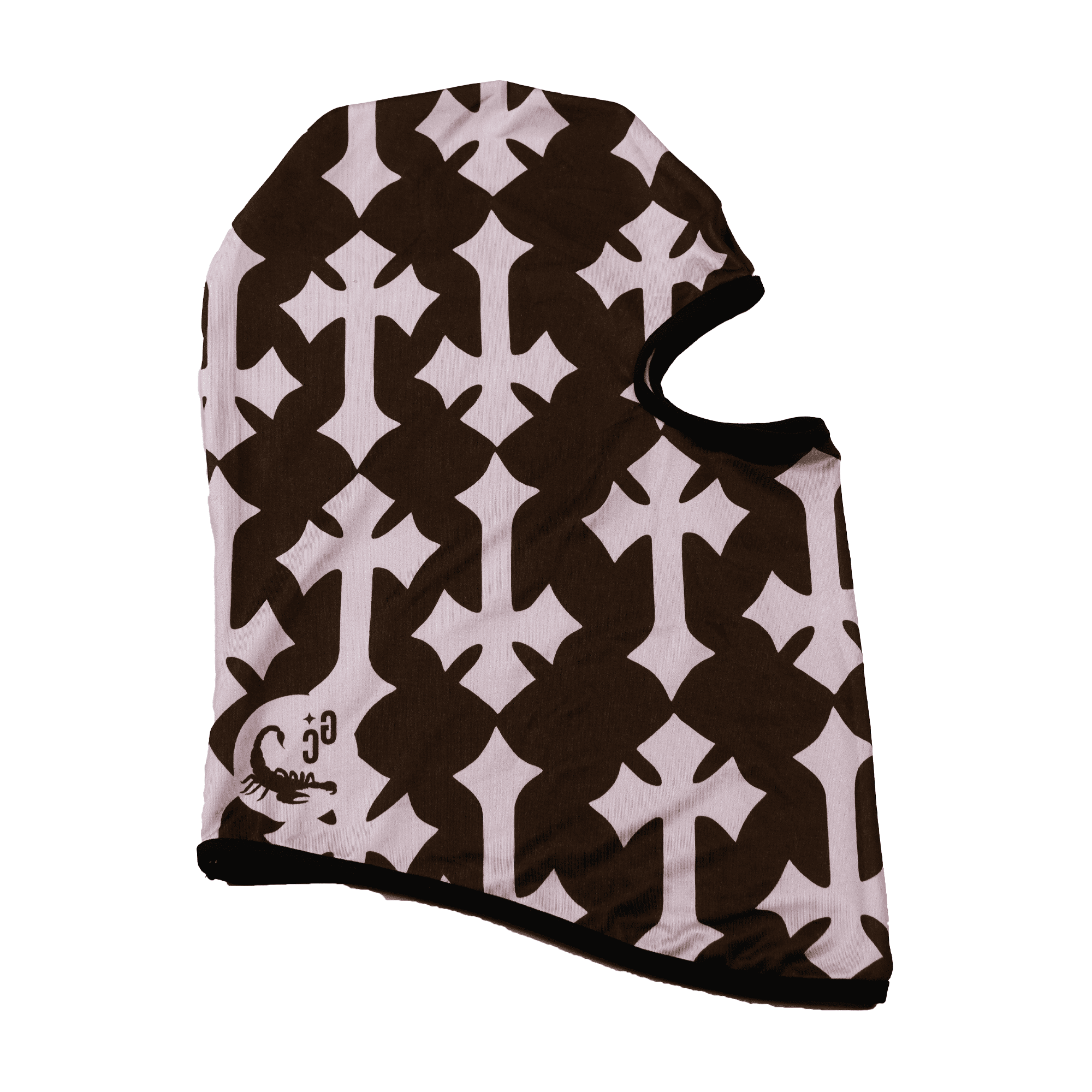 Cross Pattern Full Graphic Balaclava Ski mask