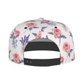 thumbnail image 4 of Fotbe Lavender Flowers Flat Bill Visor Cap Classic Snapback Hat Polyester Foam Trucker Hat Trucker Cap Adjustable Baseball Cap, 4 of 9