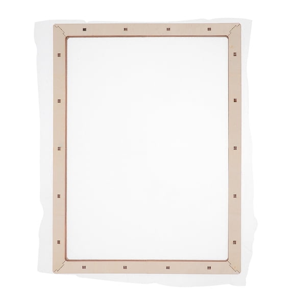 HOOWIFFY Papermaking Frame Wooden Deckle Mold with Mesh, Multi-Color, Ideal for Beginners and Experts