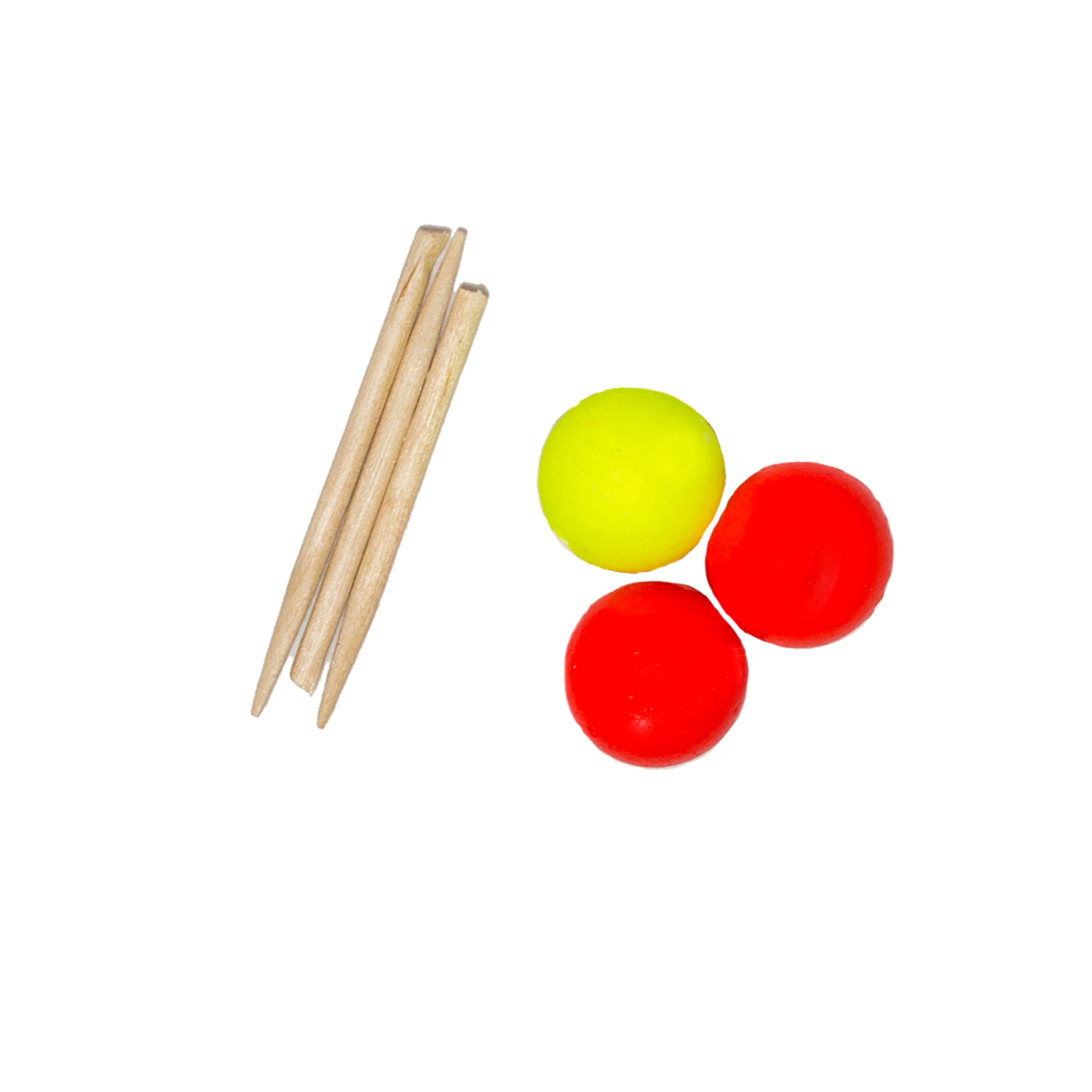 Cortland Fairplay Round Float Indicators, 0.5 Inch, 3 Pack, Hi-Vis, 664302