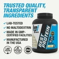 thumbnail image 6 of BPI Sports Best Protein Powder, 100% Whey Blend for Muscle Growth & Recovery, Vanilla Swirl, 5 lbs (72 Servings), 6 of 9