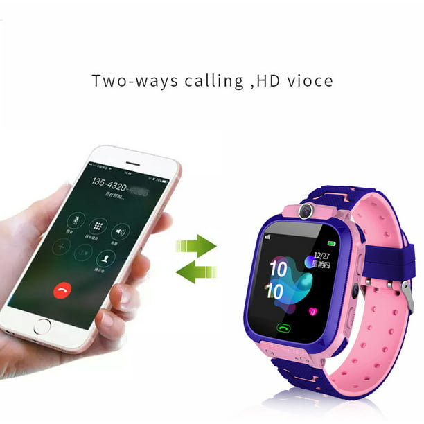 kaptajn beslag skjold Smart Watch for Kids Smart Watch with GPS Tracker SOS Call Kids High  Quality Fashion Smart Watches for Girls Boys Waterproof Touch Screen Watch  Gift - Walmart.com