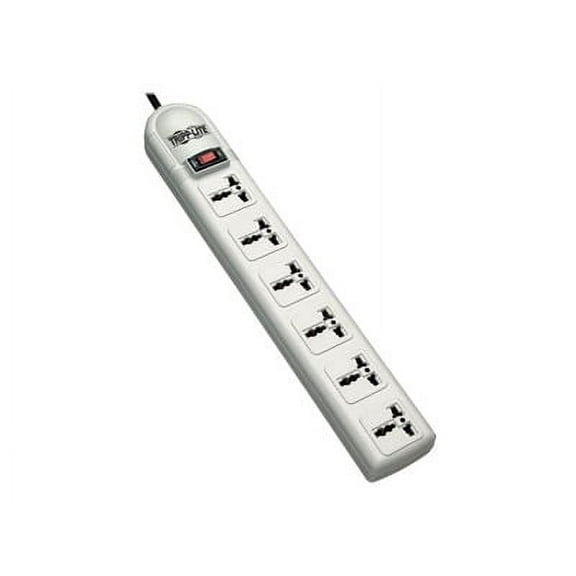 Tripp Lite 230V 6 Universal Outlet Surge Protector, German/French Plug