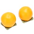thumbnail image 3 of Lata de hojas de té con forma de naranja, recipiente sellado de cerámica, regalo ornamental, contenedor de almacenamiento de cocina, 2 uds., 3 of 8