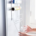thumbnail image 3 of Estante lateral para refrigerador, multifuncional, de alambre, de seis niveles (blanco), 3 of 7