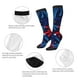 thumbnail image 3 of Balery Red White Blue Fireworks Calcetines novedosos Calcetines deportivos Calcetines hasta la rodilla Calcetines de algodón Calcetines originales y geniales, 3 of 6