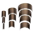 thumbnail image 4 of Perforadora de Cuero en Forma de V, Perforador de Corte de, Conjunto de Accesorios de Cinturón Redondo, Acero inoxidable para manualidad DIY, 4 of 7